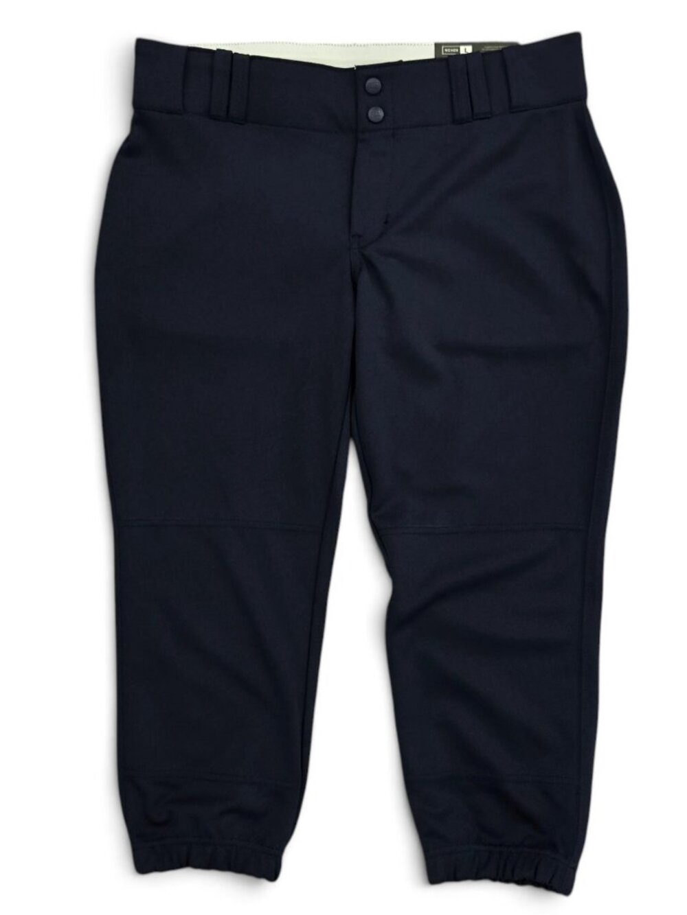 NWT Champro Softball Pants Womens Navy Blue Fastpitch Grip Waist Capri Length L